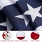 3 x 6 Ft American Flags Bunting, 4 Pack Bunting Flags Outdoor, Fourth Of July Decorations Pleated Fan Flag, Patriotic Bunting For Outside